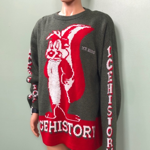 ICEBERG Pepe Le Pew XL Sweater - Picture 4 of 8